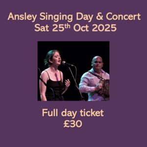Ansley Singing Day - full day ticket