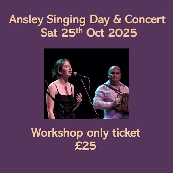 Ansley Singing Day - workshop only ticket